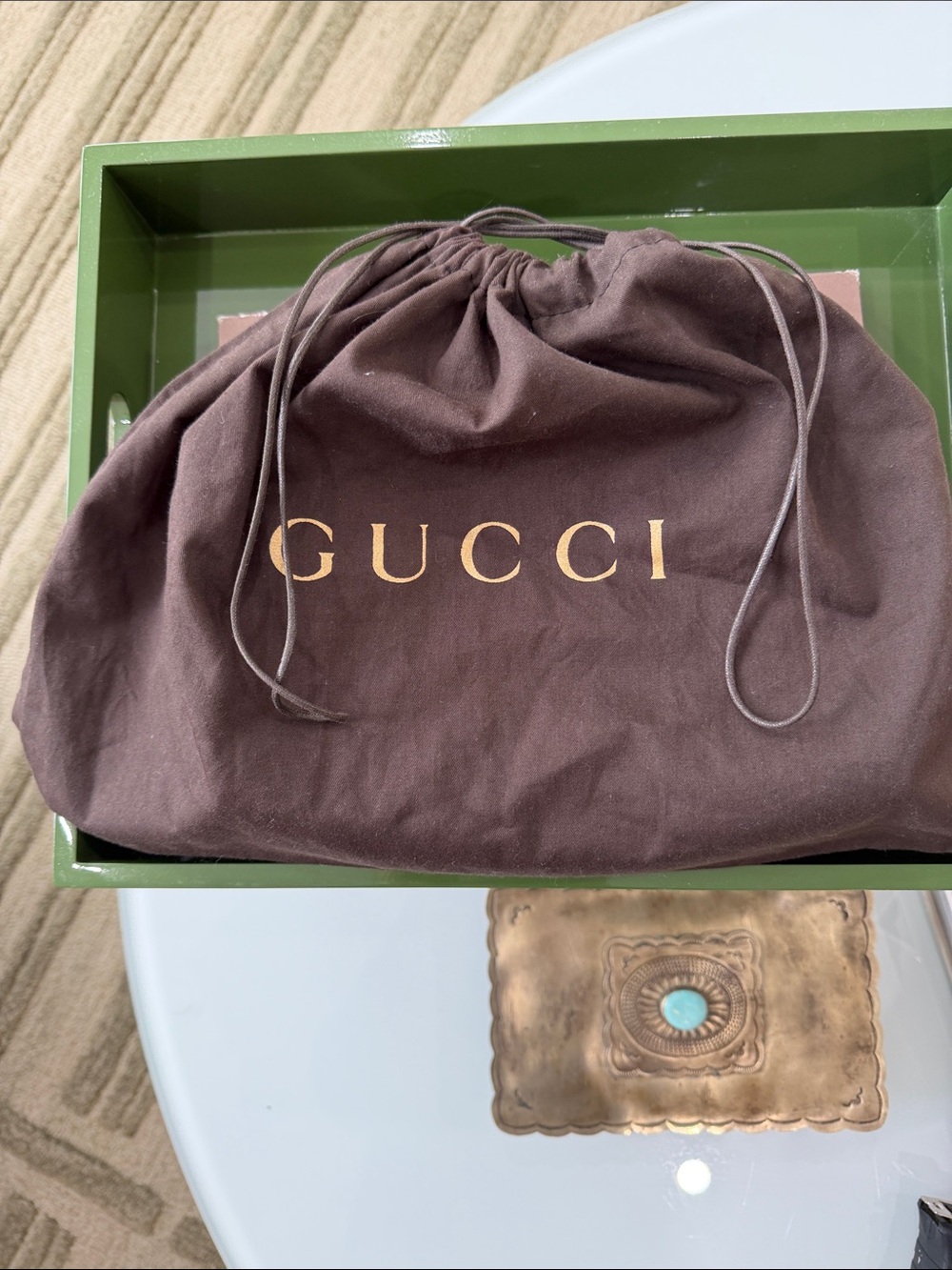 Authentic Gucci Black GG-Embossed Leather Toiletry Pouch with Silver-Tone Zip